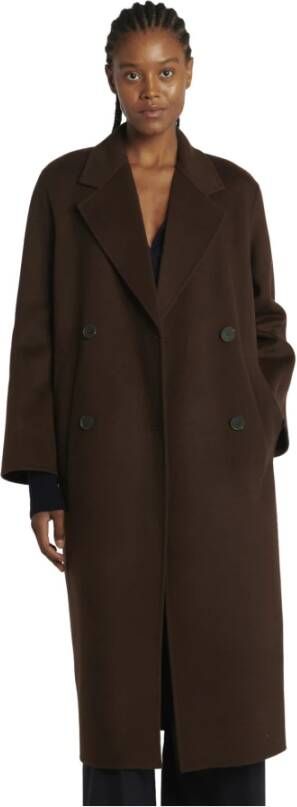 IVY OAK Single-Breasted Coats Bruin Dames