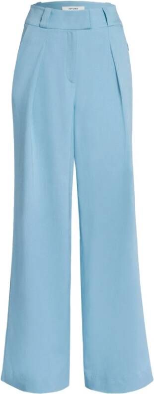 IVY OAK Wide Trousers Blauw Dames