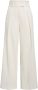 IVY OAK Wijde Pijp Broek Wit Pak Broek White Dames - Thumbnail 1
