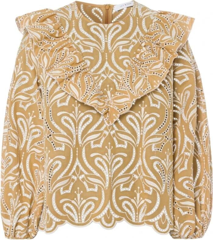 IVY OAK Blouses & Shirts Beige Dames