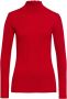 IVY OAK Zachte Gebreide Merinowollen Coltrui Red Dames - Thumbnail 1