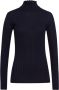 IVY OAK Zachte Gebreide Trui van Merinowol Blauw Dames - Thumbnail 1