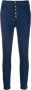 J Brand Lillie High-Rise bijgesneden skinny jeans Blauw Dames - Thumbnail 1