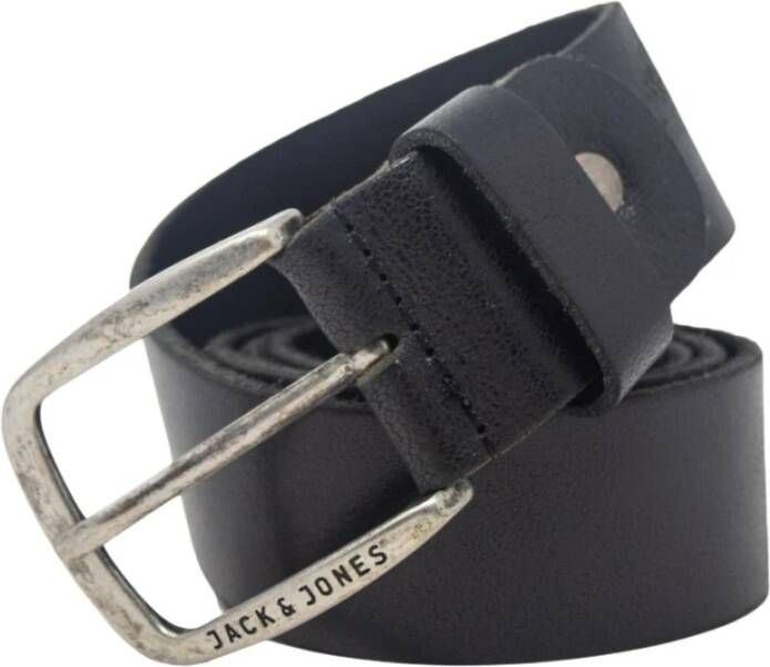 Jack & jones Zwarte herenriem voor herfst winter Black Heren - Foto 6
