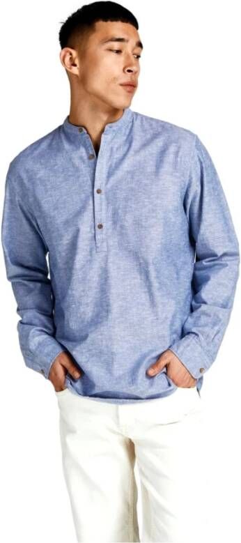 jack & jones Casual Shirts Blauw Heren