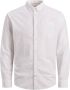 Jack & jones Casual Oxford Overhemd met Button-Down Kraag White Heren - Thumbnail 2