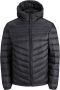 JACK & JONES ESSENTIALS gewatteerde jas JJEHERO PUFFER black - Thumbnail 4