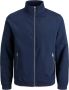 JACK & JONES ESSENTIALS zomerjack JJERUSH HARRINGTON navy blazer - Thumbnail 2