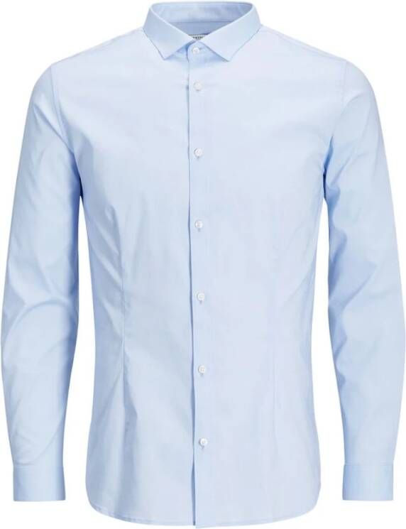 Jack & jones Overhemd Lange Mouw Jack & Jones 12097662 JJPRPARMA SHIRT L S NOOS CASHMERE BLUE SUPER SLIM - Foto 10