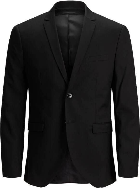 Jack & jones Moderne Slim-Fit Blazer met Elegant Design Black Heren