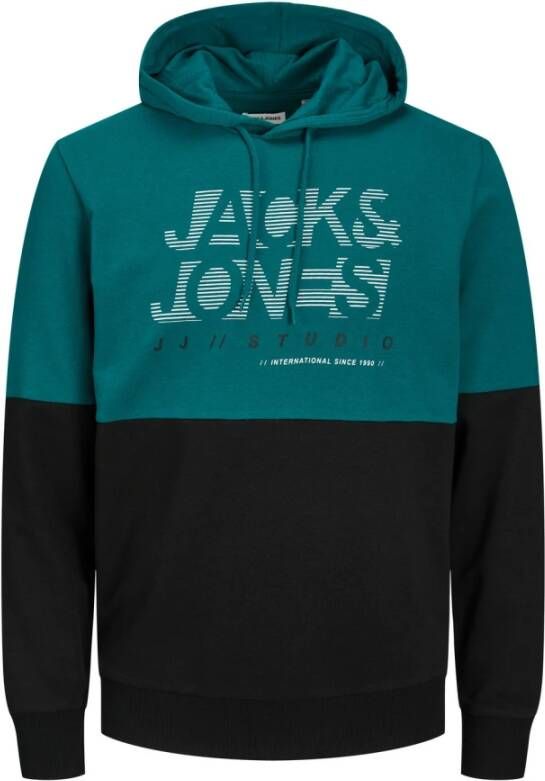 Jack & jones Hooded sweatshirt Jack Jones Marco Groen Heren