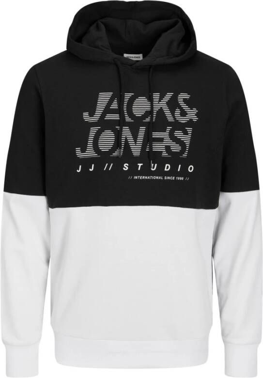 jack & jones Hooded sweatshirt Marco Zwart Heren