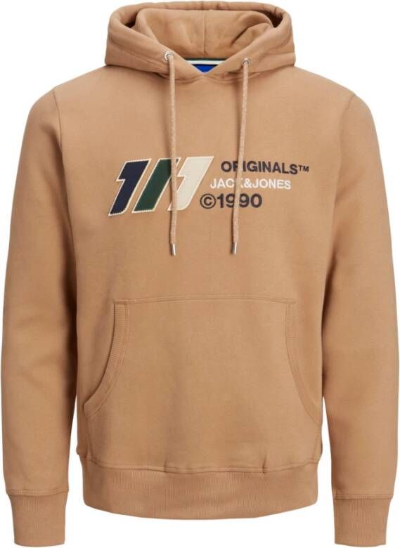 Jack & jones Hooded sweatshirt Jack Jones Slope Bruin Heren