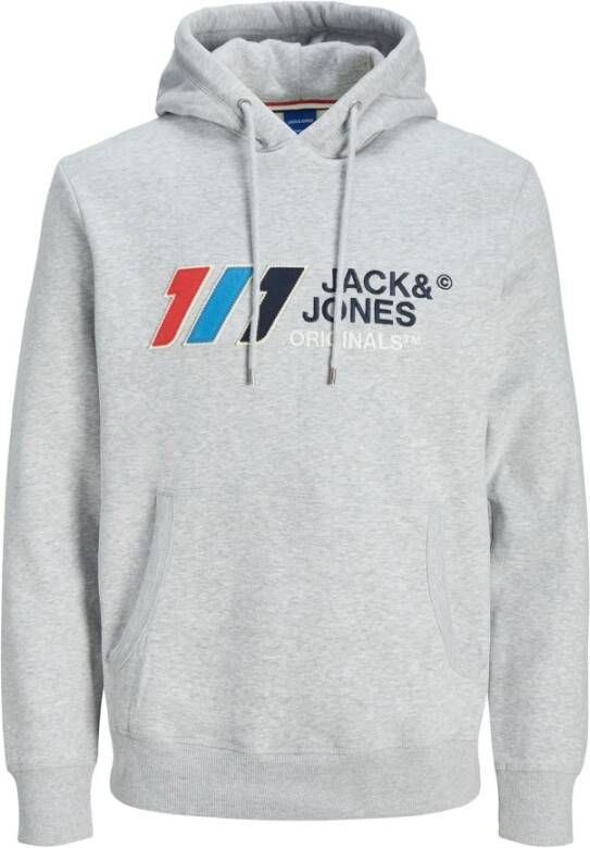 Jack & jones Hooded sweatshirt Jack Jones Slope Gray Heren