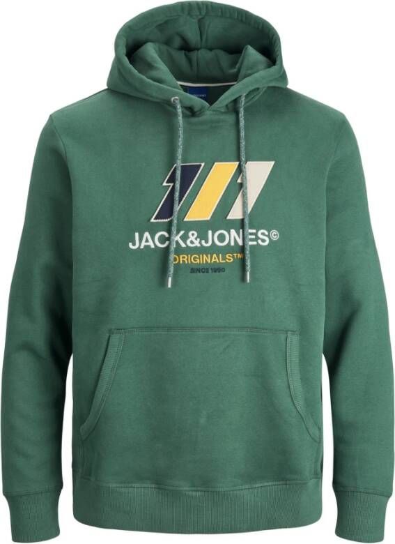 Jack & jones Hooded sweatshirt Jack Jones Slope Green Heren