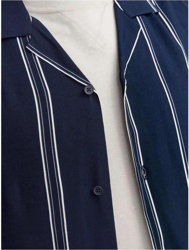 Jack & jones Overhemd Korte Mouw Jack & Jones Jcojeff Aop Resort Ss Relax Ln 12252536 - Foto 2