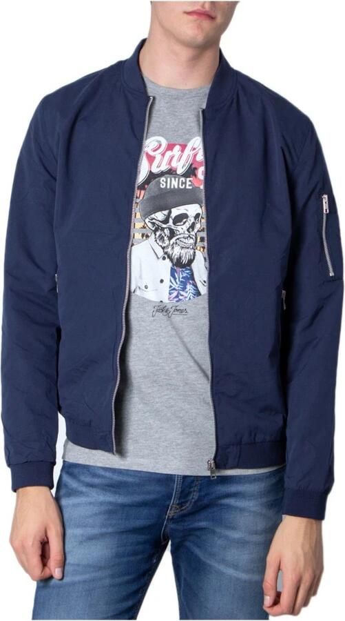Jack & Jones Blouson JJERUSH met opstaande kraag en zakken met ritssluiting - Foto 8