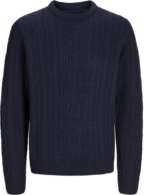 Jack & Jones Premium Gebreide pullover met ribboorden model 'BLUDIOGO'