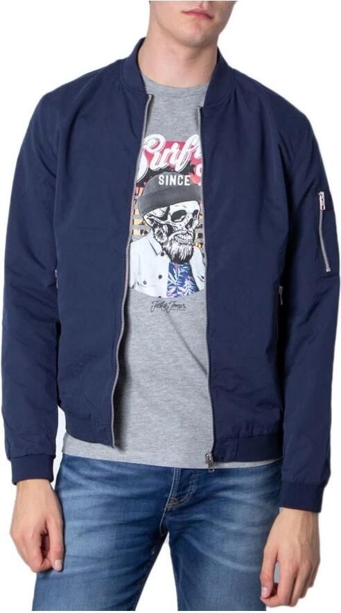 Jack & Jones Blouson JJERUSH met opstaande kraag en zakken met ritssluiting - Foto 7