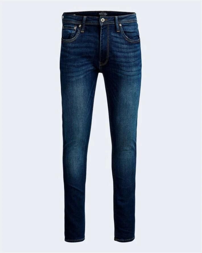 JACK & JONES JEANS INTELLIGENCE JJILIAM skinny jeans blue denim - Foto 3