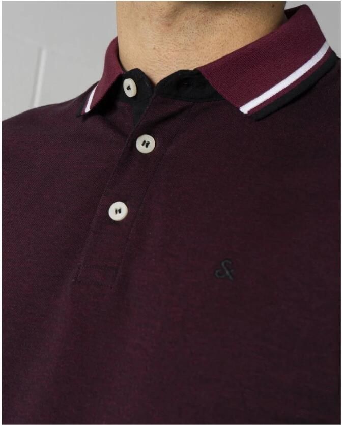 Jack & Jones Poloshirt JJEPAULOS Poloshirt met klassieke kraag en figuuraccentuerende vorm