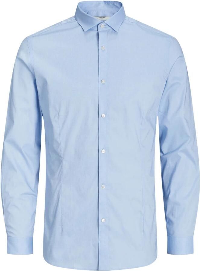 Jack & jones Overhemd Lange Mouw Jack & Jones 12097662 JJPRPARMA SHIRT L S NOOS CASHMERE BLUE SUPER SLIM - Foto 7