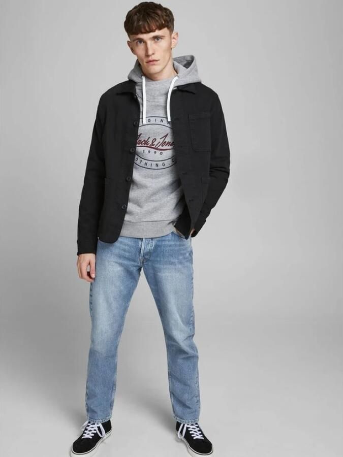 JACK & JONES JEANS INTELLIGENCE JJICHRIS JJORIGINAL relaxed fit jeans blue denim - Foto 7