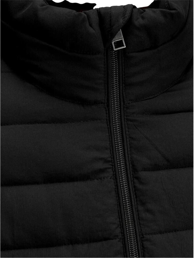 Jack & Jones Plus SIZE gewatteerd jack met opstaande kraag model 'RECYCLE' - Foto 4