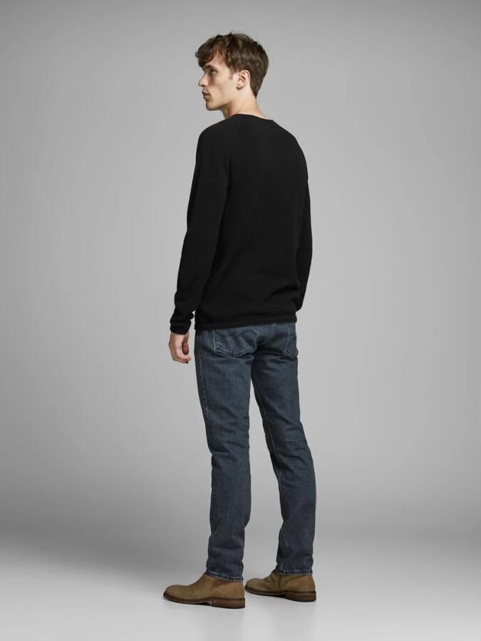 Jack & Jones Trui met ronde hals JJEHILL Effen trui met aangenaam draagcomfort - Foto 3