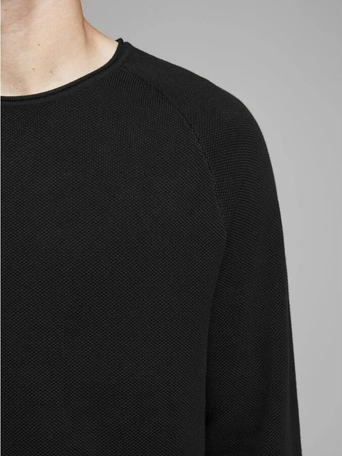 Jack & Jones Trui met ronde hals JJEHILL Effen trui met aangenaam draagcomfort - Foto 2