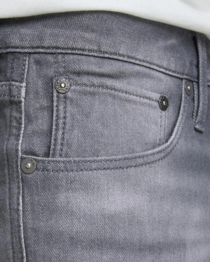 Jack & jones Grijze Herenshorts met Ritssluiting en Knoopsluiting Gray Heren