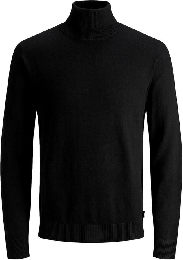 Jack & jones Heren Rollneck Sweater Eemil Gebreid Black Heren - Foto 3