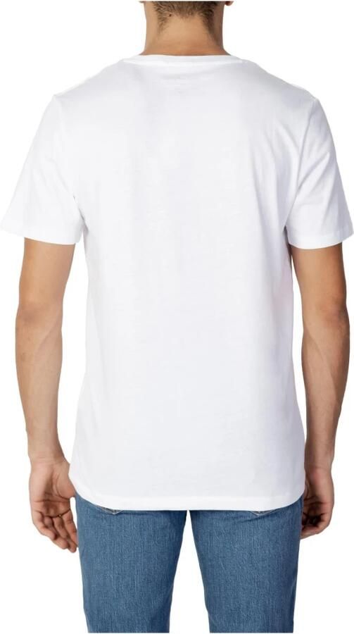 Jack & jones Jorclaus Tee SS Crew Neck Xmas 12221422 White Heren - Foto 2