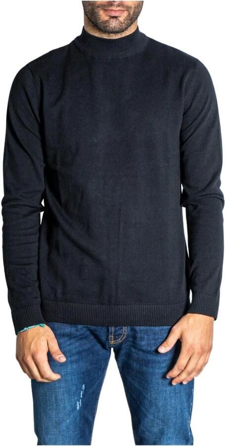 Jack & jones Jjebasic Knit Mock Neck Noos 12190170 Black Heren - Foto 2