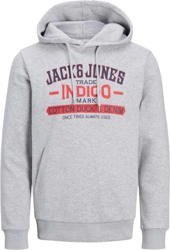 Jack & jones Hoodie Jjxx Denim Stijl Gray Heren - Foto 3