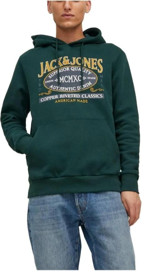 Jack & jones Hoodie met Logoprint Green Heren - Foto 3
