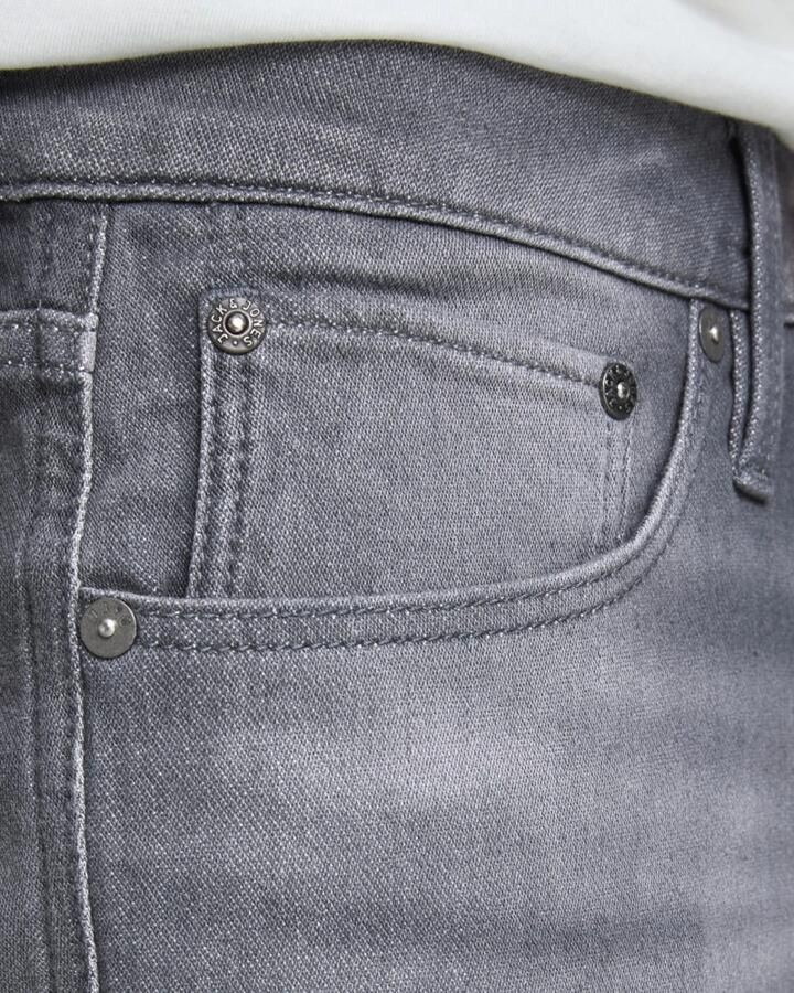 Jack & jones Grijze Herenshorts met Ritssluiting en Knoopsluiting Gray Heren