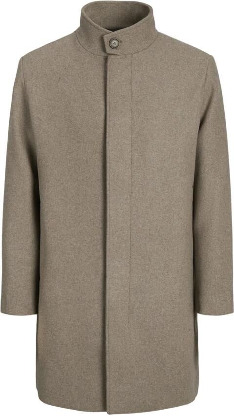Jack & Jones Premium Lange jas van wolmix model 'WILSON'