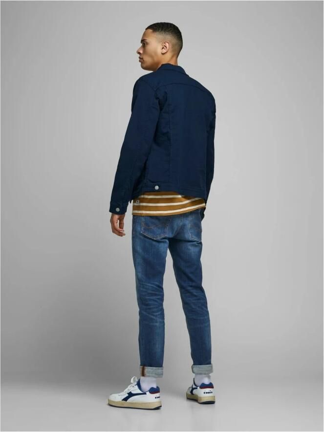 Jack & Jones Slim fit jeans JJITIM met wassing en praktische zakken Slijtage-effecten modieus slim fit denim - Foto 6
