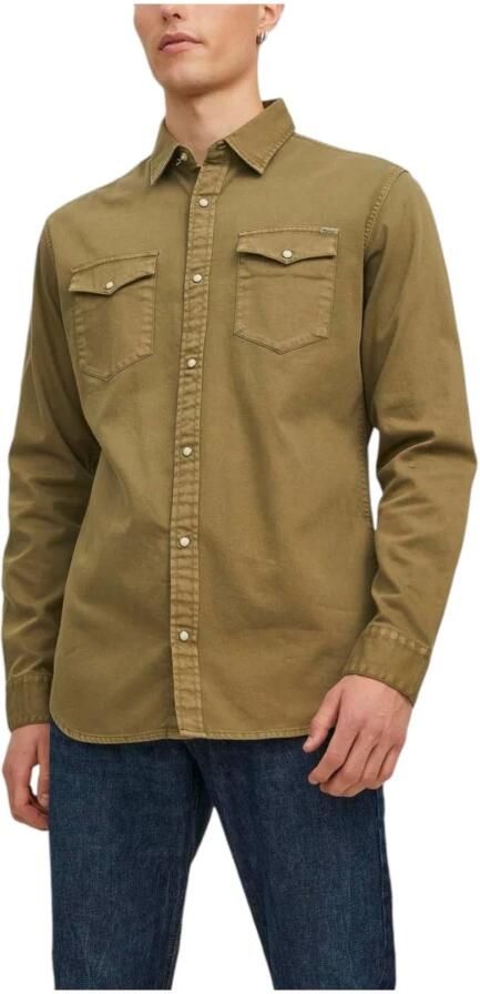 Jack & Jones Jeans overhemd JJESHERIDAN in workwear-stijl met robuuste katoenkwaliteit - Foto 3