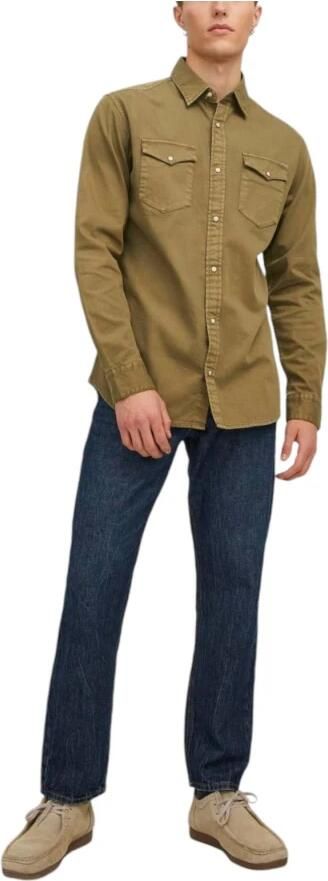 Jack & Jones Jeans overhemd JJESHERIDAN in workwear-stijl met robuuste katoenkwaliteit - Foto 4