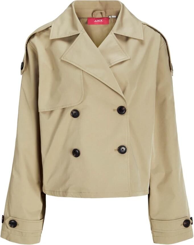 Jack & jones Korte Trenchcoat Carlie Stijl Green Dames