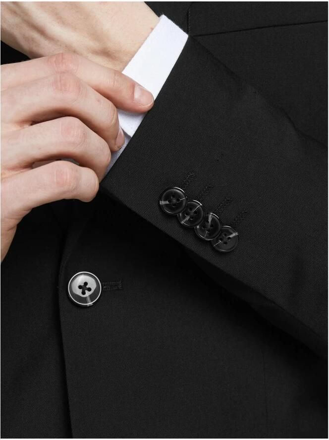 Jack & Jones Pak JPRFRANCO Extra smal onderhoudsvriendelijk stijlvol met vallende revers (set 2-delig) - Foto 4