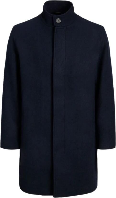 Jack & Jones Premium Lange jas van wolmix model 'WILSON'