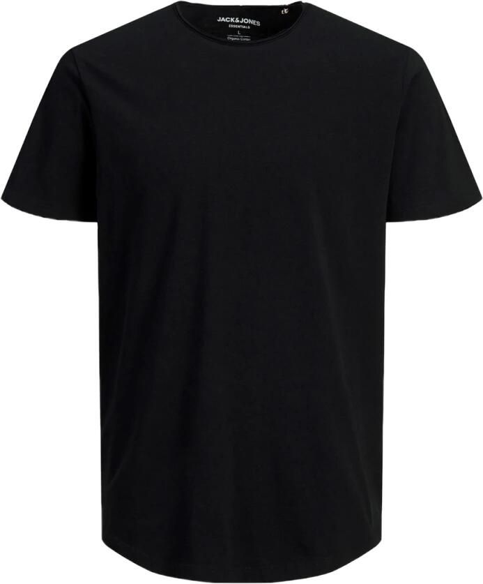Jack & jones Organisch Katoenen Heren Tee Lente Zomer Collectie Black Heren