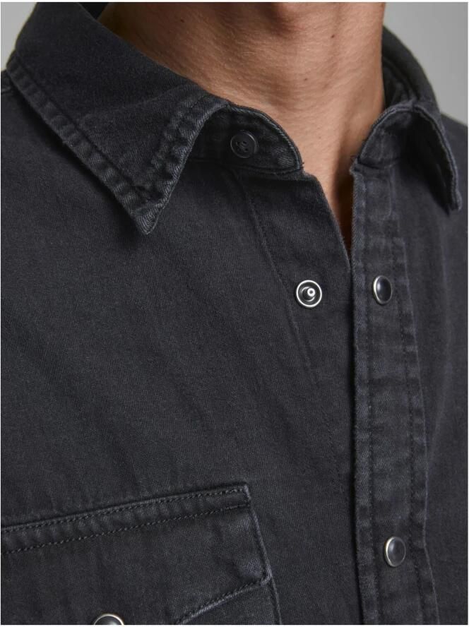 Jack & Jones Jeans overhemd JJESHERIDAN in workwear-stijl met robuuste katoenkwaliteit - Foto 6