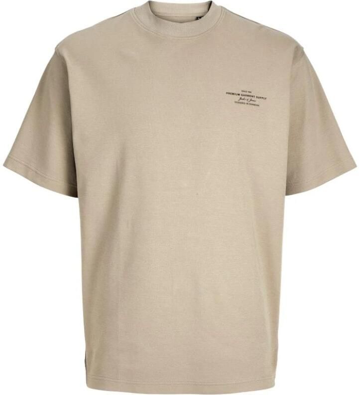 Jack & Jones Shirt met ronde hals JPRBLACHAD BRANDING SS CREW NECK TEE SN