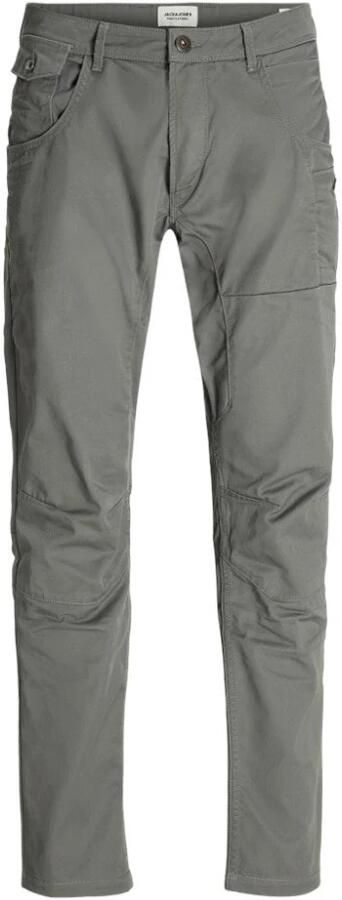 JACK & JONES PANTS STUDIO taperd cargo broek JPSTMIKE grijs