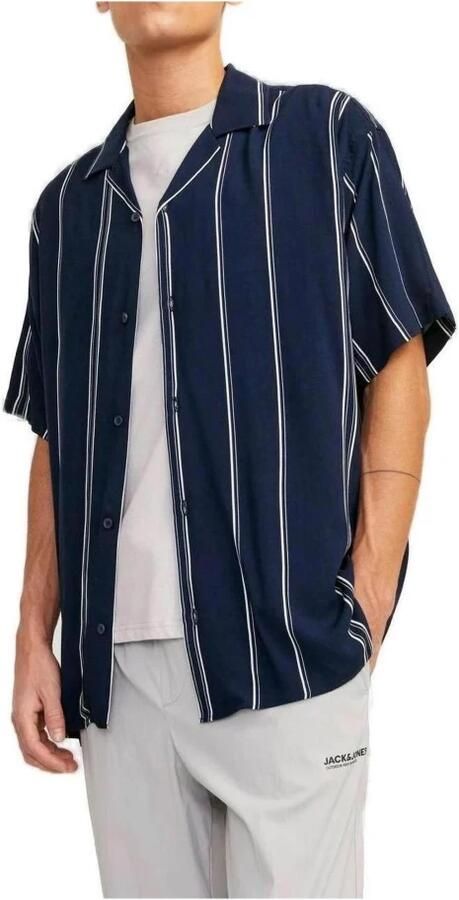 Jack & jones Overhemd Korte Mouw Jack & Jones Jcojeff Aop Resort Ss Relax Ln 12252536 - Foto 3