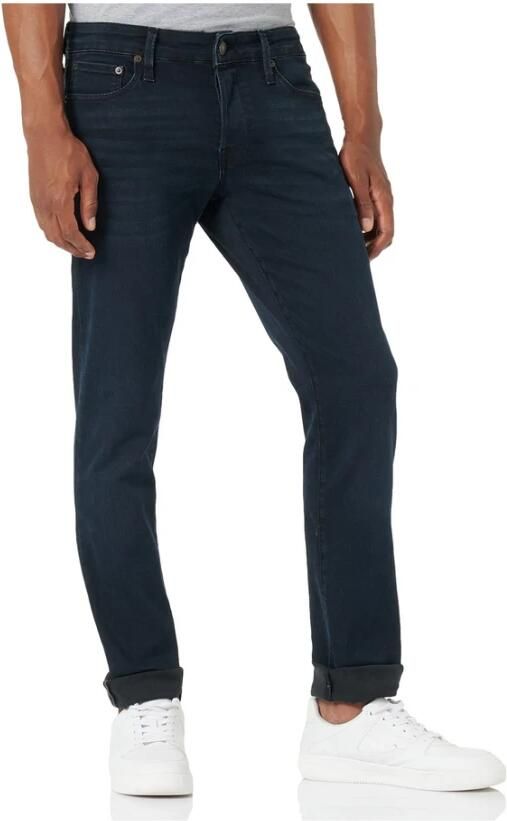 JACK & JONES JEANS INTELLIGENCE slim fit jeans JJIGLENN JJICON 556 blue denim - Foto 6